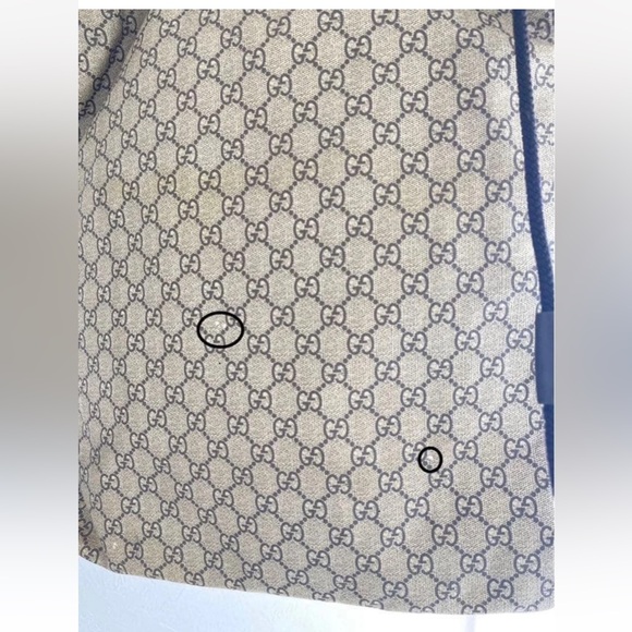 Gucci Beige and Black Cat Print Backpack - Picture 4 of 9